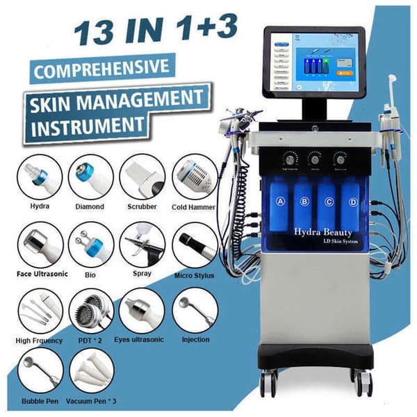 Upd Black Head Remover Exfoliators Face Deep Cleaning Dermabrasion Machine Anti-Aging Black Microdermabrasion Machine Oxygen Infusion Machine Beaut