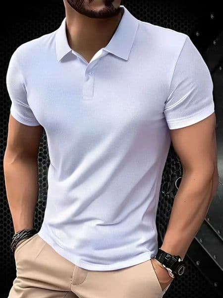 2025 Solid color shirt ultra-light mens quick-drying breathable sweat-wicking shirt suitable for fitness gym and running Z260511