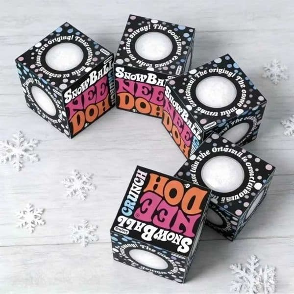 New Product NeeDoh Snow Ball Crunch Snow Ball Crunch Stress Relief Toy X260511