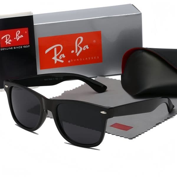 with box Designer Sunglasses Way Signature Series Classic Square UV400 Protection Luxury Acetate Eyewear for Men Women thumbnail 2