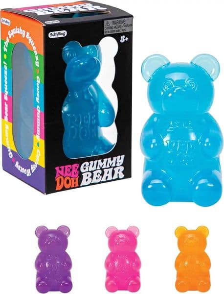 8cm NeeDoh Cute Gummy Bear Sensory Squeeze Toy with Jelly-like Filling Slow Rebound Stress Relief Toy To Alleviate Anxiety X260511 thumbnail 2