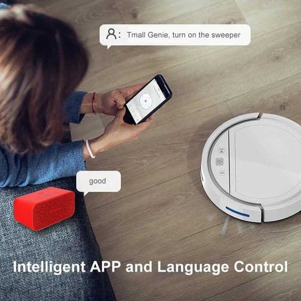 NEW Robot Vacuum Cleaner Automatic Recharging Sweeping Suction Dragging Voice Control Sweeping Robot With APP Remote Control S260509
