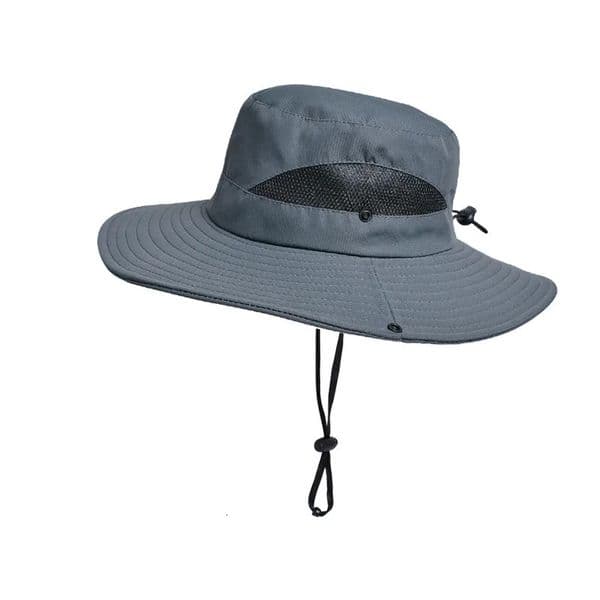 Autumn Summer UV Protection Sun Hats For Women Men Breathable Mesh Fisherman Caps Outdoor Anti Wide Brim Hiking Bucket Hat 260506