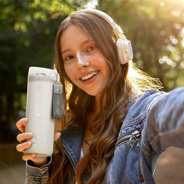 ideus 304 stainless steel insated cup 500ml portable vacuum leak-proof travel and outdoor sports water cup suitable for offiJ260511