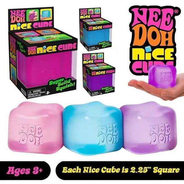 2026 hot Schylling Needoh Nice Cube Sensory Toys Anti-Stress Blocks Stress Relief Jigsaw Pressure Relief Souvenir for Kids X260511
