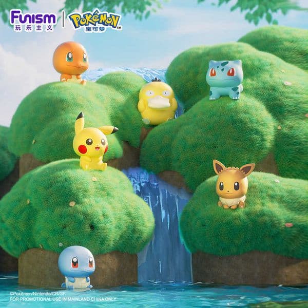 Playful Pokmon Mini Figure Little Adventure Car Ornament Peripheral Pikachu Toy L260511H2JE