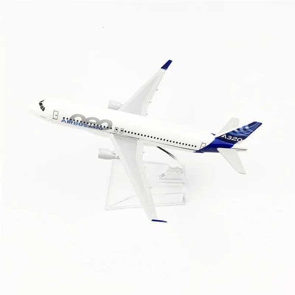 16cm A320 Prototype Model 1400 Scale Alloy Metal Die-cast Airplane Model Toy With Stand Childrens Gift Collectibles L260509X5PY