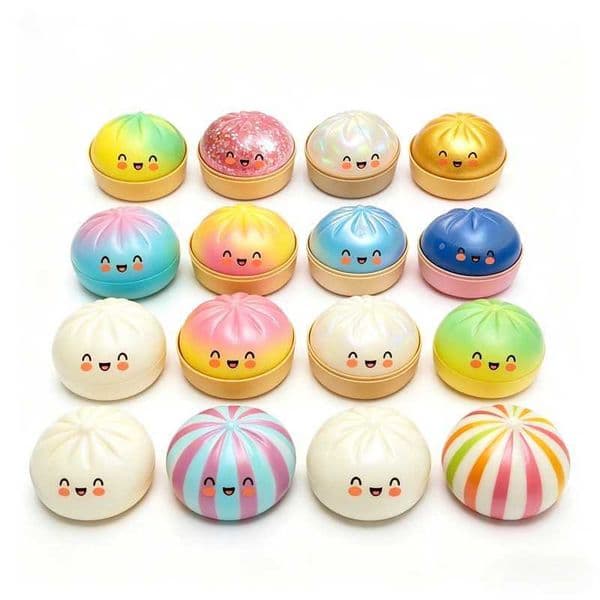 Dumpling Squishy Toys Stress Relief Decompression Toys Squeeze Mystery Dumplings Sensory Ball Party Gifts Anti Stress Props X260511