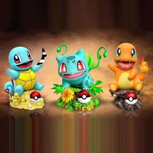 Pokmon Bulbasaur GK Figure Model Ornament First Generation Starter Pokmon Anime Merchandise Box L2605115EYK