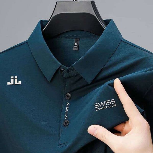 2026 New Men's Regular Fit Short Sleeve Polo Shirt Soft Comfortable Fabric Casual Sport Summer Fashion Top Tee 26L0511