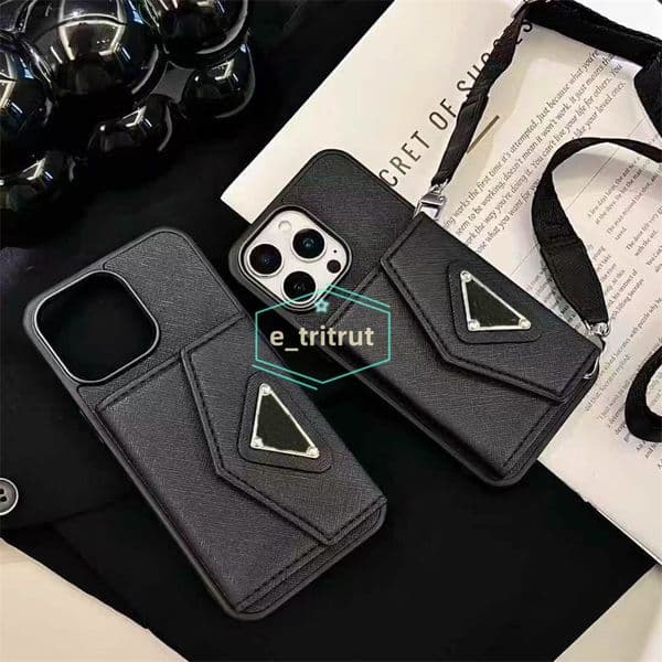 Luxurys designers women phone case bag women Oblique span cellphone cases for iphone 17 Air 17pro 16 15 14 13 plus mini 12 11 pro max With Card Slot bag strap back cover
