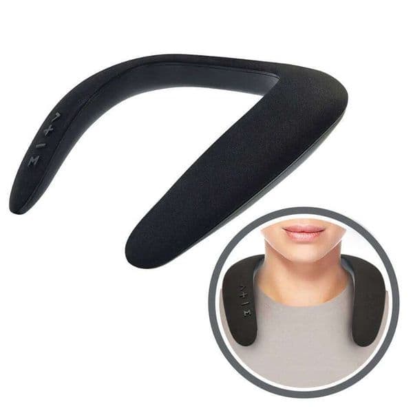 Neck Hang Speaker Wireless BT Loudspeaker Audio Stereo FM Radio Support SD Card Slot with Microphone for Gaming Walking 26Y0511