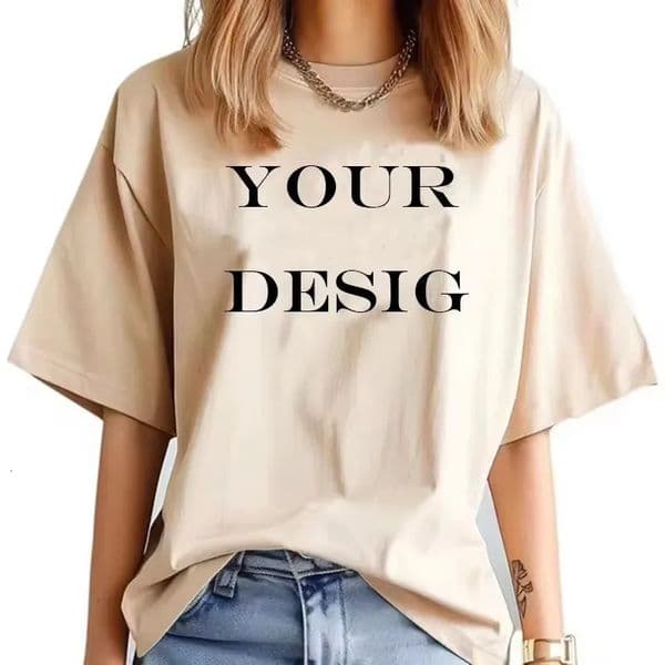 Customized Your Own n T Shirt Women Custom Print Po Tshirt DIY Graphic Female Text Tops 260507