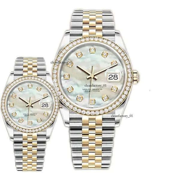 Designer Women's Automatic Mechanical Watch 31mm 36mm folding buckle small round drill 316 fine steel sports watch designer watches