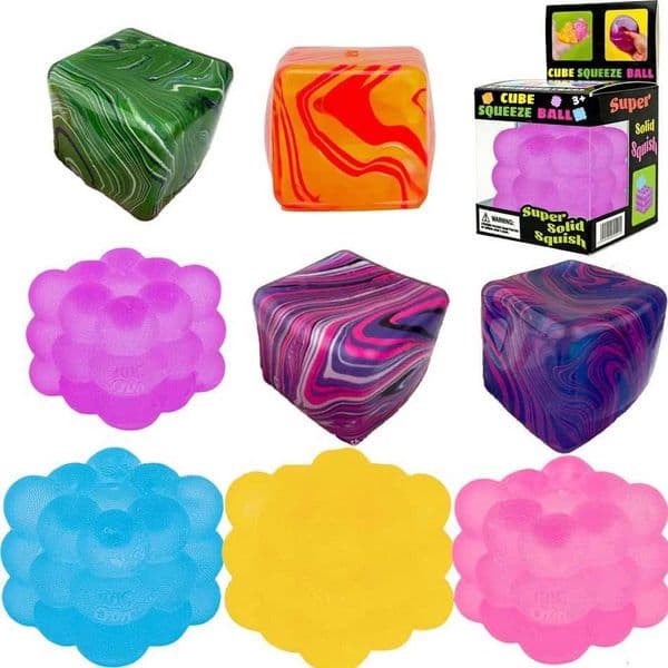 New Cube Malt Sugar Squishy Blind Box Stress Relief Slow Rebound Anti-Anxiety Squeeze Toy Puzzle Hands-On Toys X260511