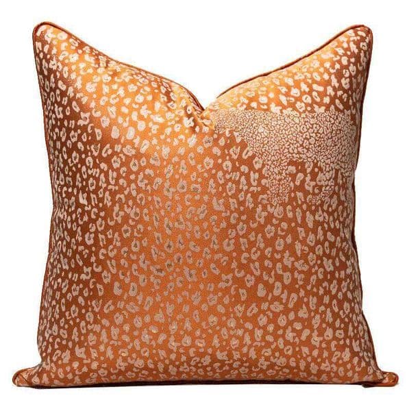 Pillow Case Luxury Leopard Jacquard Cushion Covers 30x50 45x45 50x50cm, Zipper Sofa Pillow Casecases for Living Room Decor 26Y0509