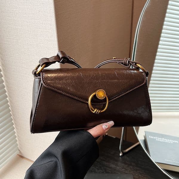 Spring and Summer Shoulder Bag Versatile Armpit Bag Casual Texture Crossbody Bag