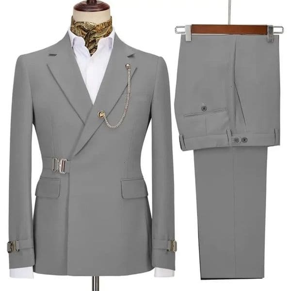 Mens Suits Blazer Pants for Men Jacket Italian Notched Lapel Party Wedding Slim Fit Costume Homme 2 Piece Clothing 260408BJ