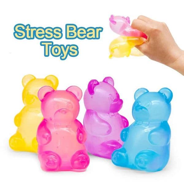 Schylling Needoh Bear Squishy Sensory Fidget Toy Creative Desk Decoration Stress Relief Doll Squeeze Fidget Toy X260511