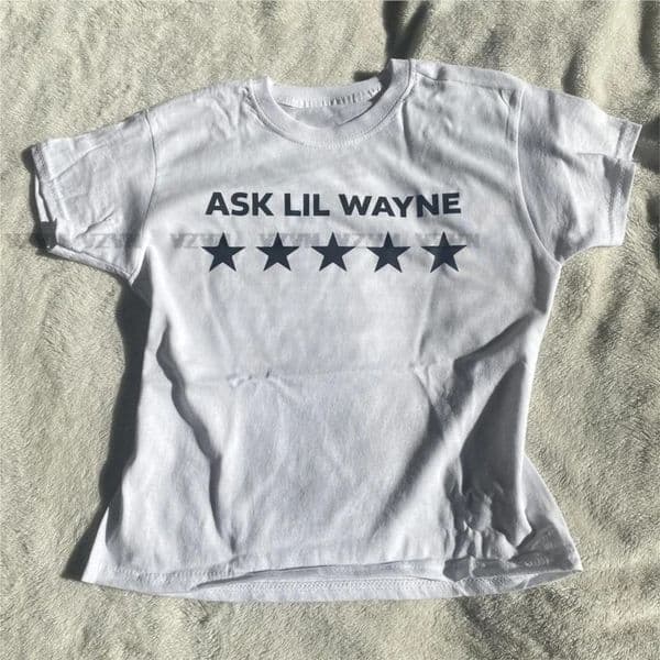 Retro 2000s Stars pattern T-Shirt Summer Vintage Gothic Crop Tops Letter printed Y2K Streetwear Grunge Short Sleeve Baby tee 260509