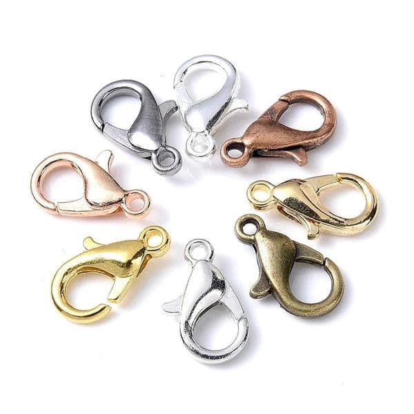 100200pcslot Lobster Clasps Jewelry Making Materials Hooks Chain Clre DIY Accessories Supplies For Bracelets Necklaces 260509