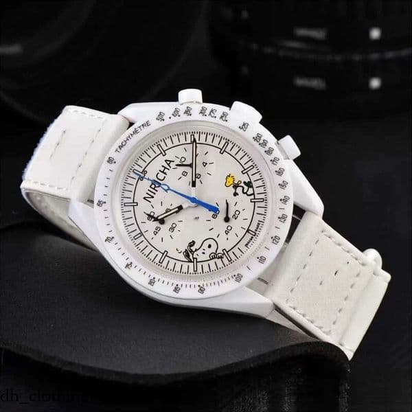 2026 Mens Designer OmgsWatch Rubber Strap Luxury Watch Man Watch Woman Watch Top Quality Chronograph Quartz Automatic fashionable high end OmagaWatch b0a