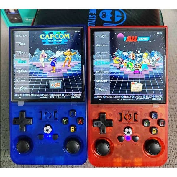 R36 Max Retro Video Console Consola Portable Handheld Game Player Android Linux System 4.0 Inch IPS Screen 64GB 128GB Wifi W260511