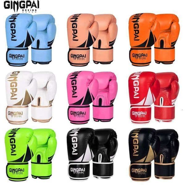 6/8/10/12 oz Professional Adult Boxing Muay Thai Fighting Men's and Women's Training Combat Gloves MMA W260511