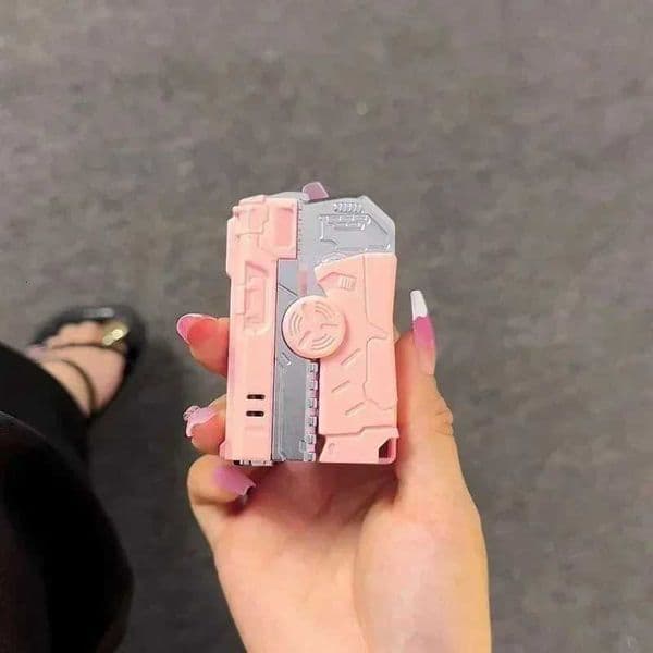 Fingertip Decompression Windproof Gyro Folding Pistol Shaped Gas Lighter Unique Cigarette Accessory Unusual Gift ItemJ260511