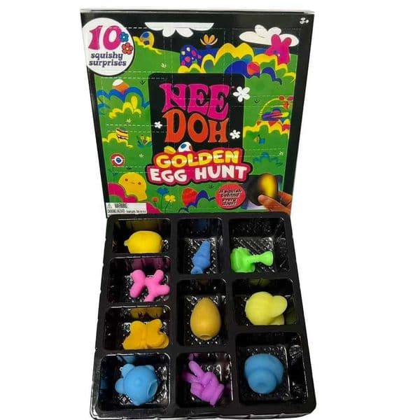 Schylling Needoh Nice Cube Sensory Stress Relief Squishy Cube Anti-Anxiety Squeeze Object For Focus ADHD Population X2605111