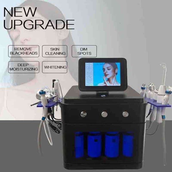 Upd Upd Professional 14 In 1 Aqua Peeling Machine Hydra Oxygen Facial Deep Cleaning Diamond Dermabrasion Skin Brightening Whitening Wrinkle Removal Machine