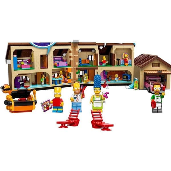 Cross-border new 71006 Simpson Family Cabin building model assembly building blocks toy
