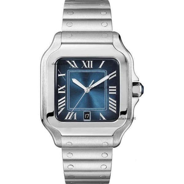 watch womens blank roman dial watches men's couples stainless steel leather strap quartz battery waterproof with case