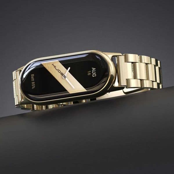 Mi Band 9 8 10 Strap Bracelet Metal Wristbands for Mi Smart Band 9 Watch Stainless Steel Miband 8 Replacement Accessories H260511