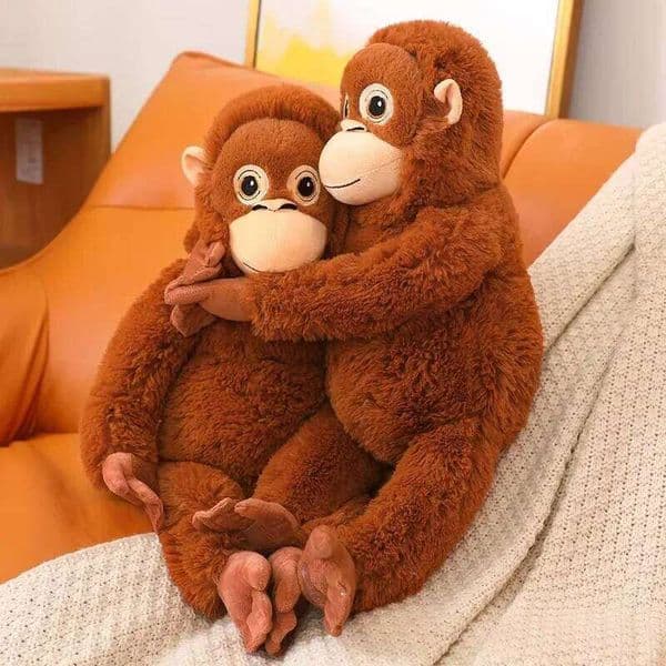 66cm Gorilla Plush Toy Chimpanzees Monkey Soft Stuffed Doll Backpack Car Bag Room Decor Kid Gift 26L0511