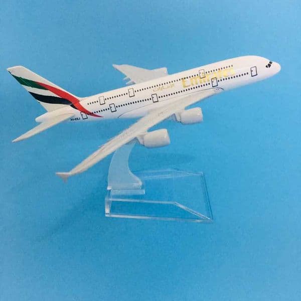 JASON TUTU United Arab Emirates Airline Airbus A380 1400 Diecast Model Aircraft Model Planel Airplane Collect Gifts L260509D352