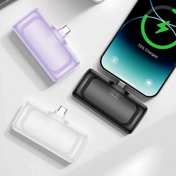 Mini Power Bank 225W Max 4000mAh Fast Charging Portable External Battery with Cables for Android iPhone 17 16 Samsung C260511
