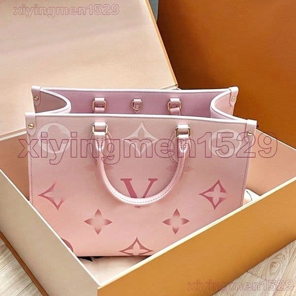 10A Evening Bags Luxury Women Fashion Shopping Bags Printed on the go Handbags Designer High Quality Tote Bags Flower Embossed Pink Classic Shoulder Bag Clutch Bags A