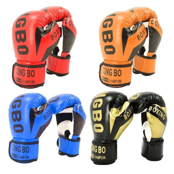 1 Pair Kids Boxing Children Punching Workout Fighting Exercise Mitts Wrestling Training Fitness Gloves 26W05011