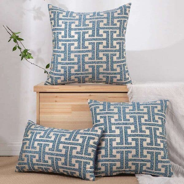 1 PC Chenille Jacquard Throw Pillow Case Cover Home Sofa Decoration 26Y0509
