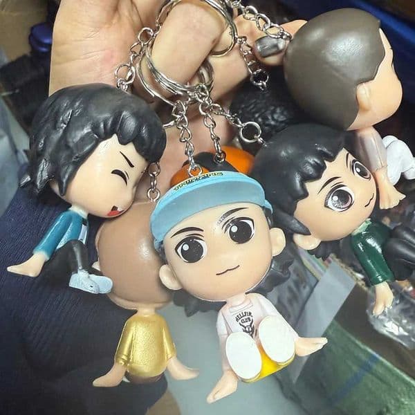 New Keychain Eleven Dustin Barb steve Demogorgon Jane Ives/Will Byers/Mike Wheeler Blind Box Figures Toys THINGS