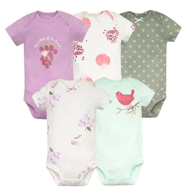 5pcslot Baby Bodysuit Fashion Girl Clothes Cotton born Baby Boy Clothing Infant Body Baby Jumpsuit Cartoon Ropa Bebe 260511