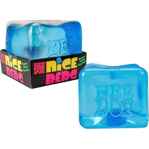 Schylling Berg Giant Needoh Nice Cube - Sensory Squeeze Toy With A Super Solid Squish (Pack Of 1) 5Be