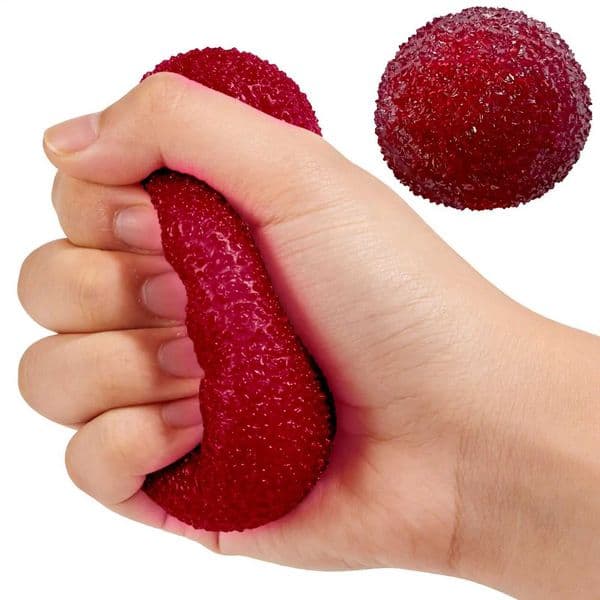 1PC Slushy Bayberry Stress Ball Squishys Toy Shapeable Non-rebound Fidget Toys ASMR Squeeze Ball Anti Stress For Adults Kids Z260511