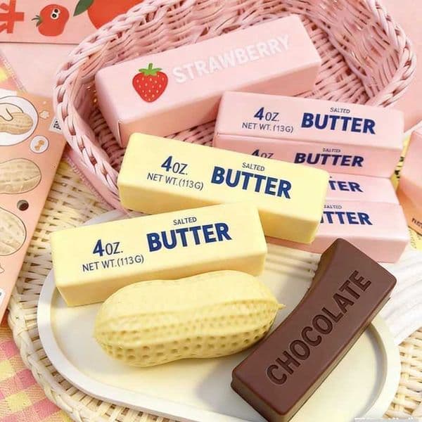 Slow Rising Squeeze Squishy Sensory Fidget Simulated Butter Chocolate Squishy Ball for Stress Relief Anti-Anxiety Gifts X260511
