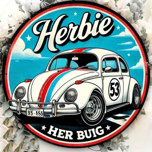 Vintage Car 8x8 Aluminum Sign - Perfect for Kitchen Garden Bar Office Decor Durable Metal Wall Art Unique Gift Idea T260512