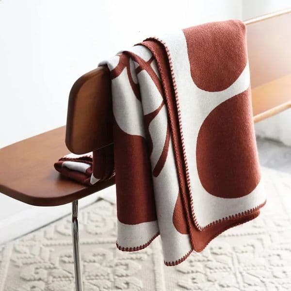 2026 Jacquard Imitation Cashmere Throw Blanket Soft Leisure Bedspread Home Decor Sofa Cover Nordic Classic Shawl Luxury Warm 250813 Free Shipping 03