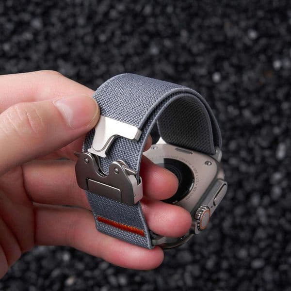 Suitable for S11 watch strap iwatchs10 nylon S9 woven S8 new umbrella buckle men's s7 sports ultra3/2