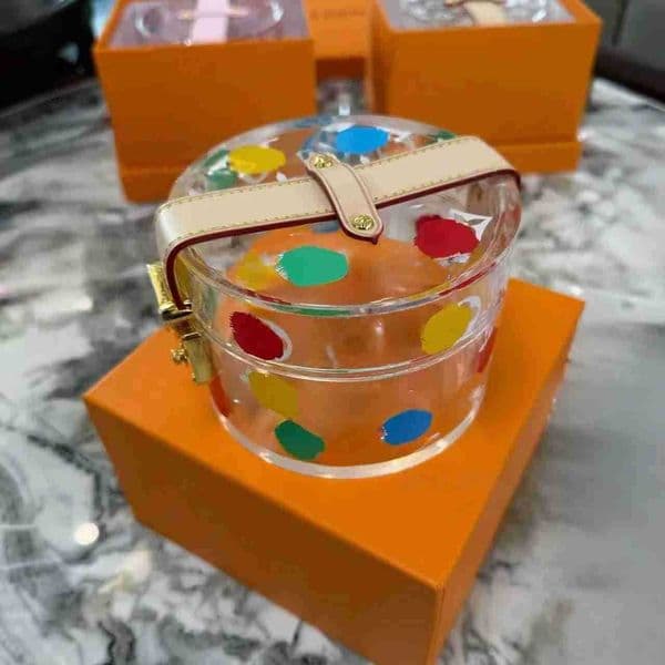 PVC Designer Tote Jelly Bag Transparent Large Capacity Cosmetic Bags Box Scott Fashion Jewelry Cases White Flower Womens Luxury Travel Handbag Colorful Cross Body