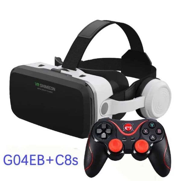 VR Shinecon Virtual Reality Casque Helmet 3D Glasses For Smartphone Smart Phone Headset Goggles Binoculars Video Game Wirth Lens T260512
